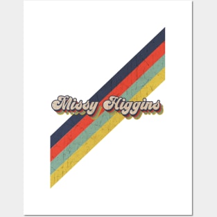 retro vintage color Missy Higgins Posters and Art